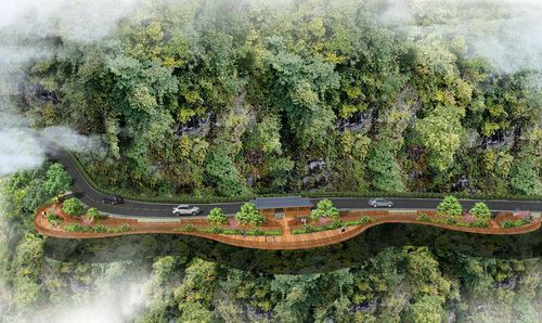 道路建筑园林工程空间景观绿化施工全方案规划定制效果图设计制作